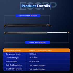 ECCPP close-up piston rod seal highlighting durability and leak resistance