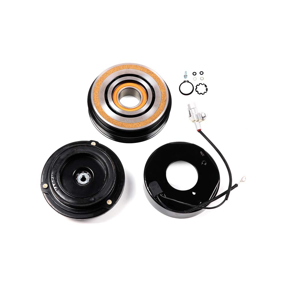 ECCPP clutch front assembly showing pulley and plate, reliable fitment