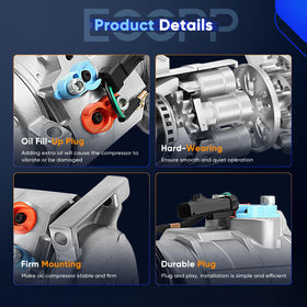 ECCPP clutch detail showing clean engagement for quieter operation benefit