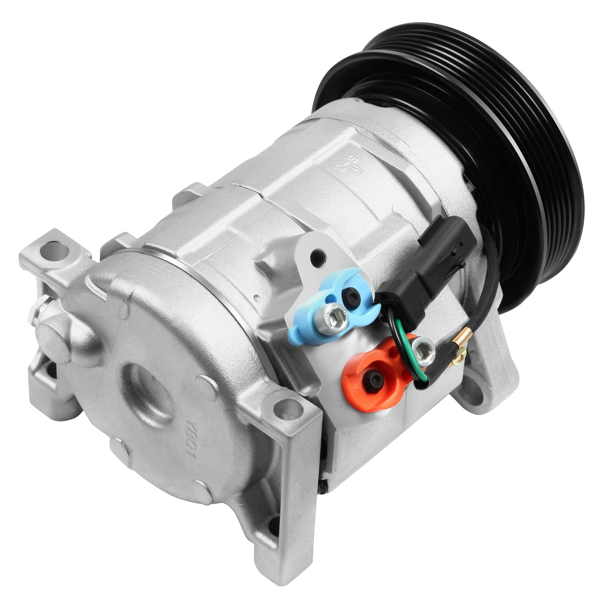 ECCPP compressor front view showing solid construction and fitment benefit