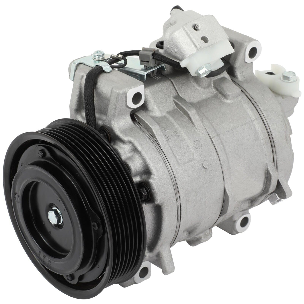 ECCPP compressor front view showing mounting points and fit benefit