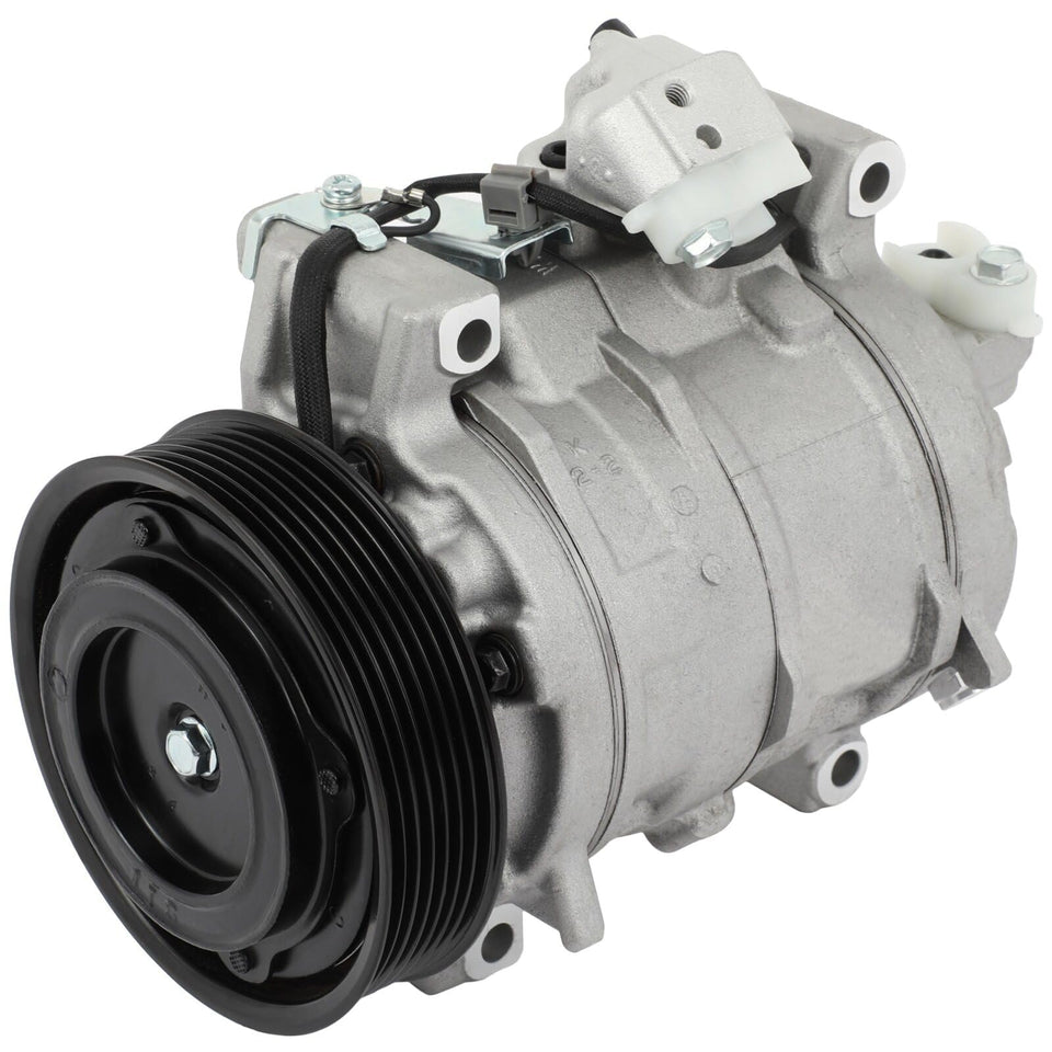 ECCPP compressor front view showing mounting points and fit benefit