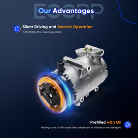 ECCPP installed in Ford Focus engine bay showing direct-fit replacement