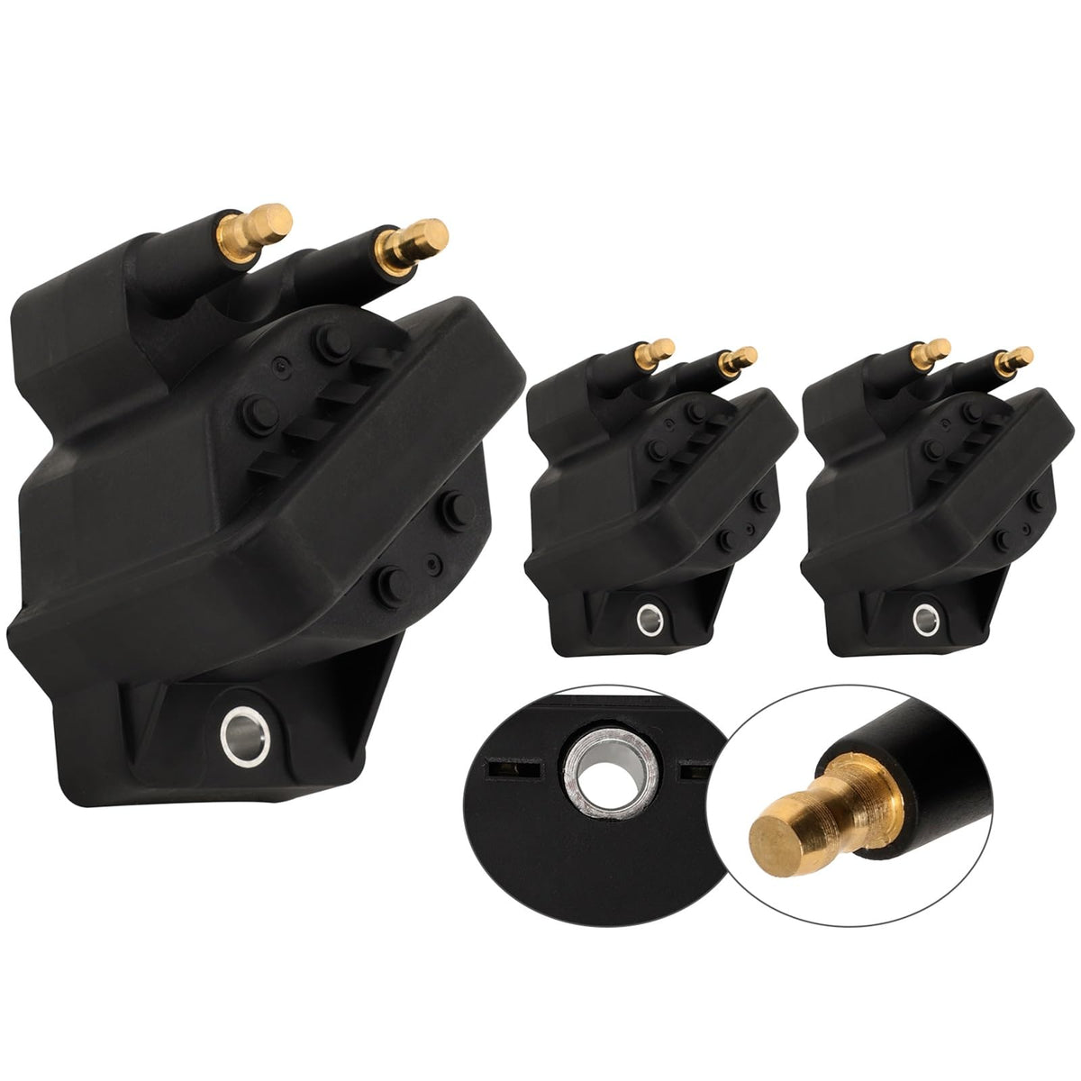 ECCPP DR39 spark plug boot interface demonstrating sealed contact and protection