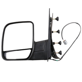 ECCPP driver side mirror front view showing clean black housing and fit