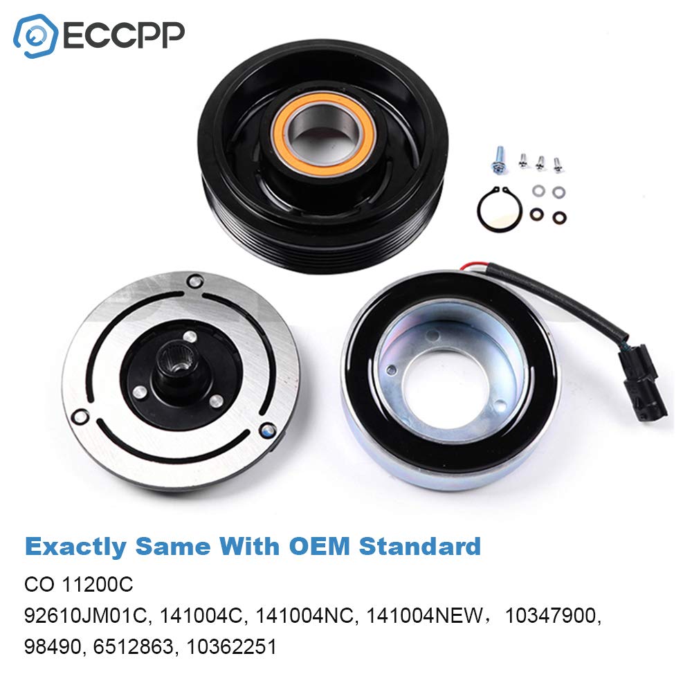 ECCPP electromagnetic coil and front plate displayed for easy installation
