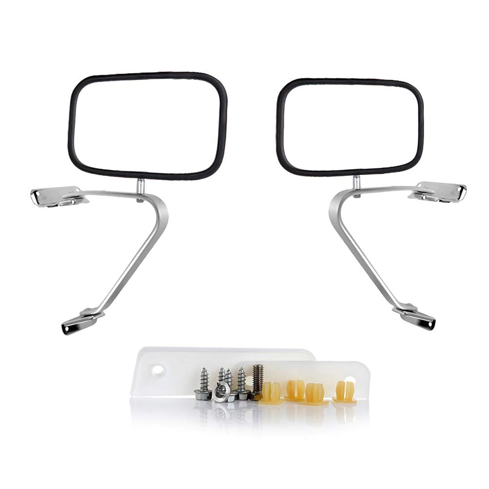 ECCPP front assembly view showing mirror shape and fit for quick replacement