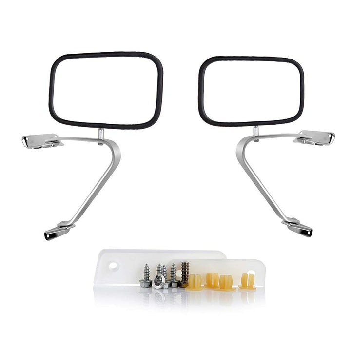 ECCPP front assembly view showing mirror shape and fit for quick replacement