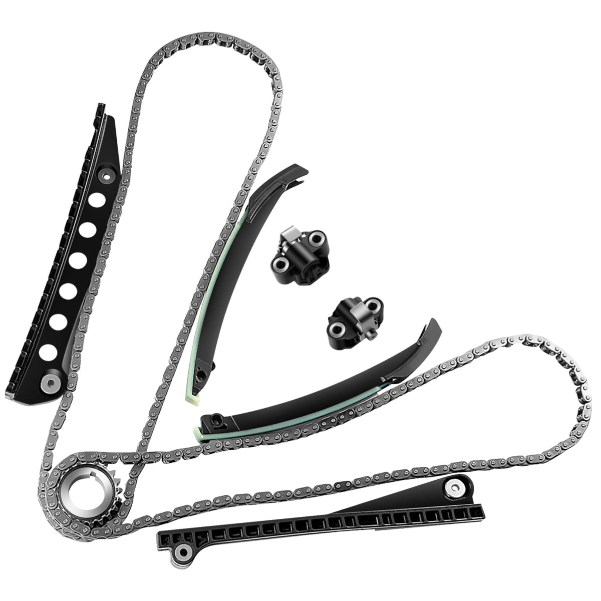 ECCPP front package assembly showing complete kit for 5.4L engines, ensuring correct parts