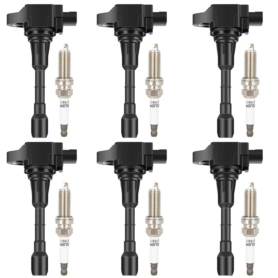 ECCPP front packaging showing coils and spark plugs, highlights complete kit benefit