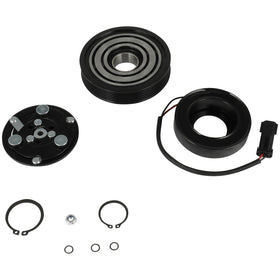 ECCPP front view complete assembly showing clutch and benefits of direct-fit replacement