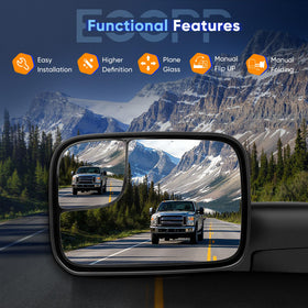 ECCPP installed on Dodge Ram driver side demonstrating OEM-style replacement benefit
