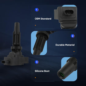 ECCPP ignition coil installed on engine showing improved starting reliability