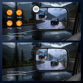 ECCPP installed on Ram truck displaying real-world towing visibility