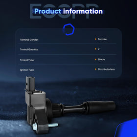 ECCPP close-up of iridium spark plug tip showing long-life performance advantage