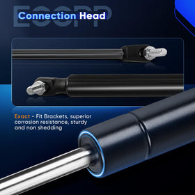 ECCPP strut beside ruler showing correct length and installation fit