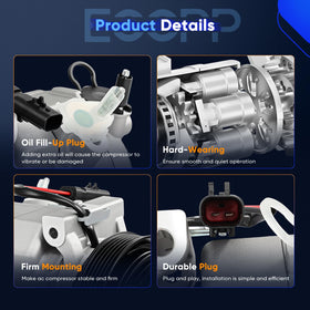 ECCPP label and part numbers visible for easy OEM cross-reference and fit checking