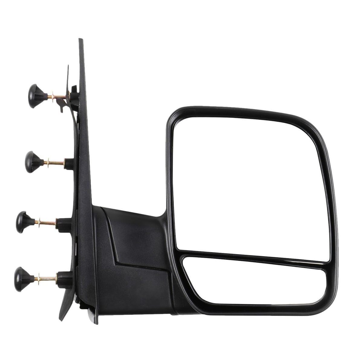 ECCPP passenger mirror front view showing fit and alignment benefit