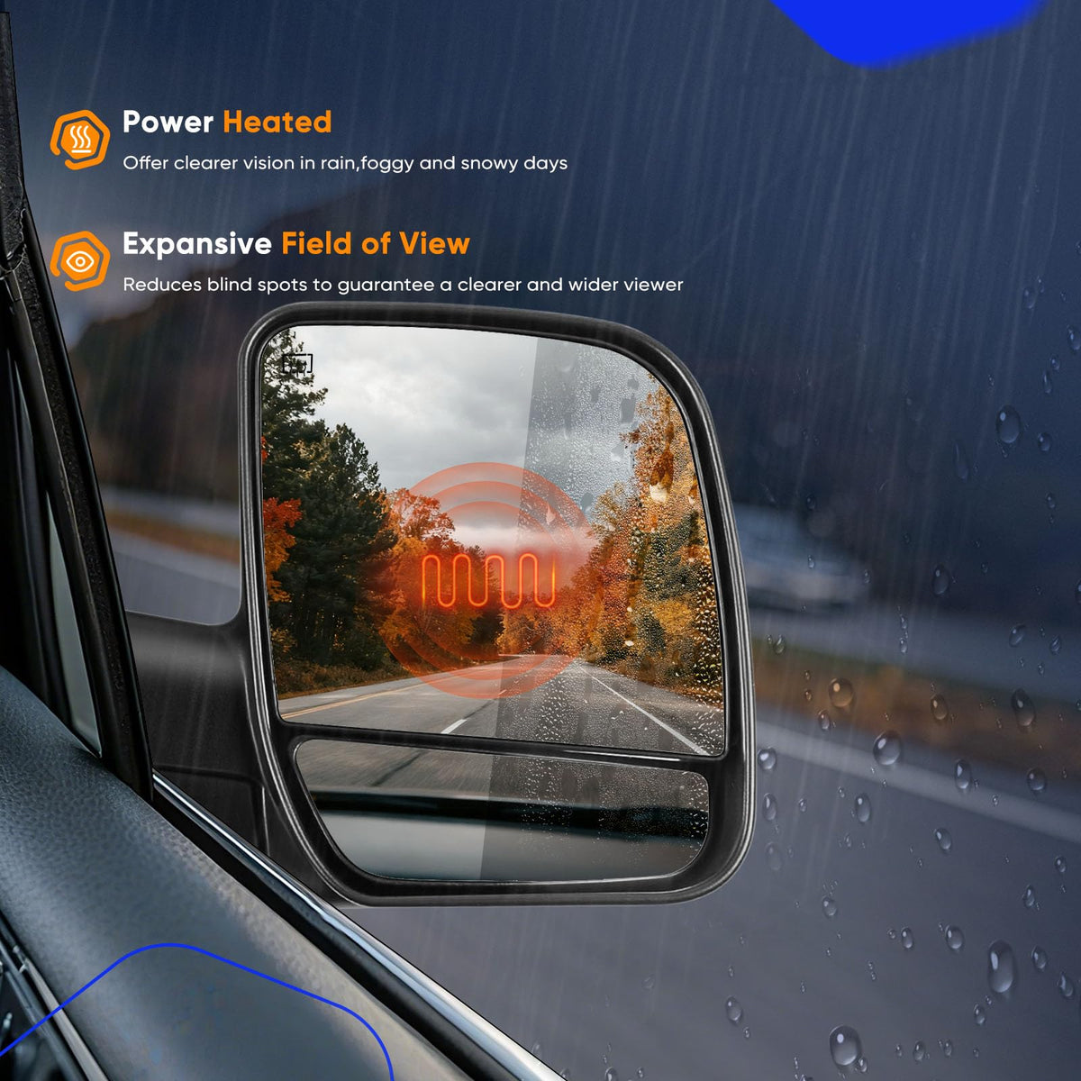 ECCPP passenger mirror wiring connector shown to confirm plug-and-play fit