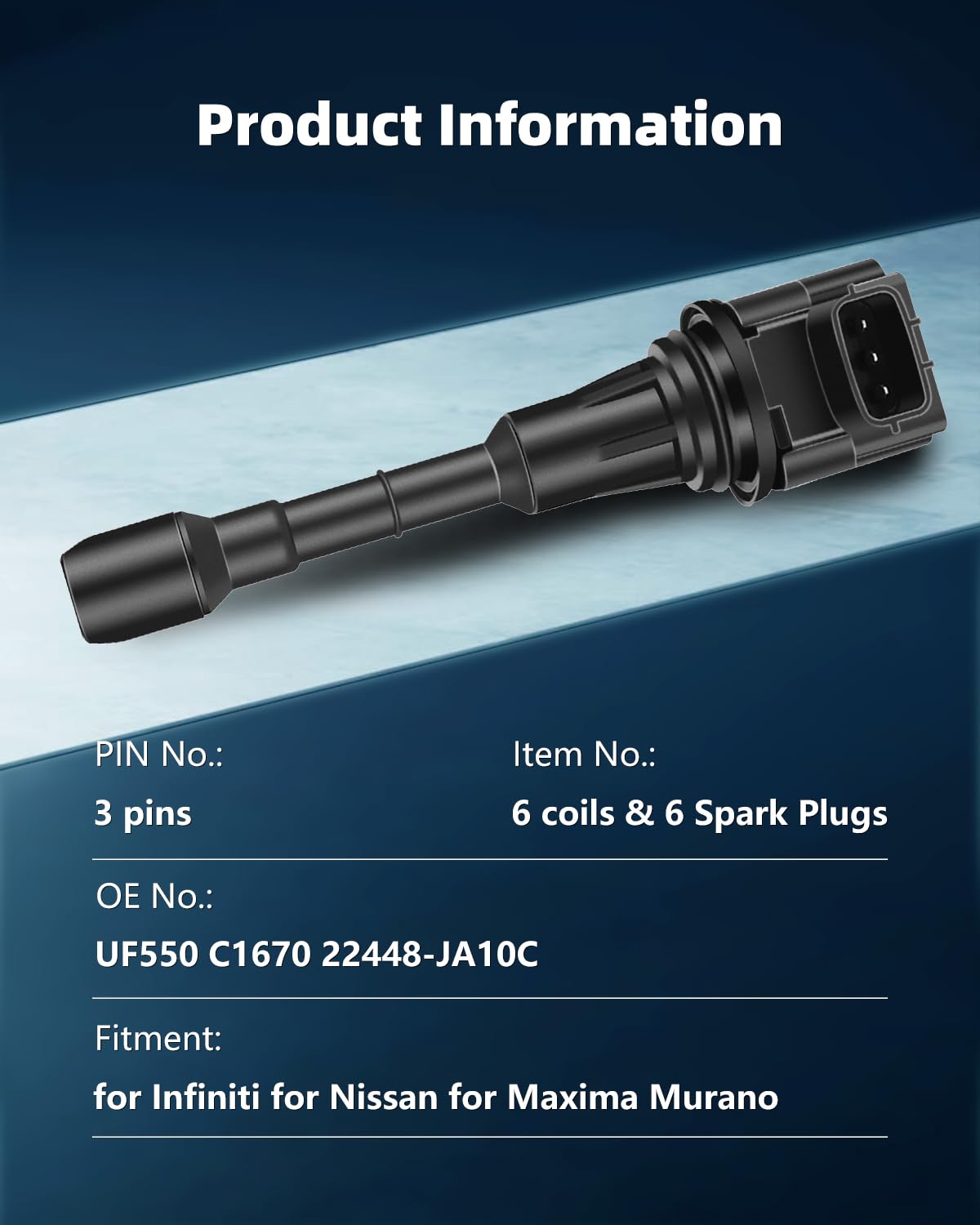 ECCPP iridium spark plug close-up showing electrode for long-lasting spark life
