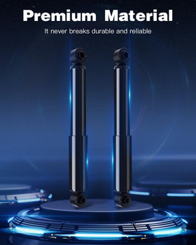 ECCPP rear shock corrosion-resistant finish prevents rust for long life