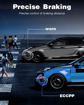 ECCPP shocks on a Suburban driving on highway improving comfort