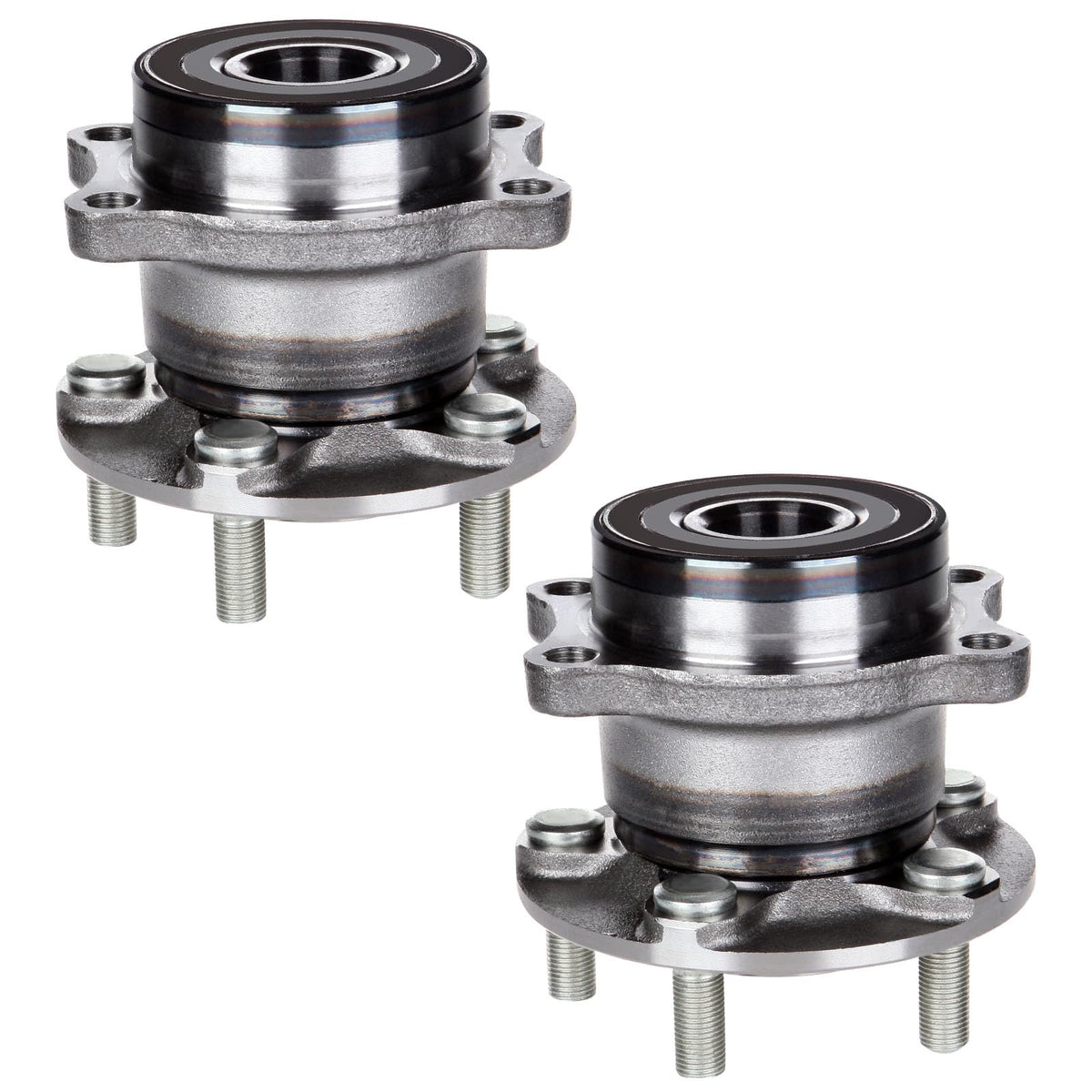 ECCPP rear wheel hub assembly front view showing fit and construction benefit durability