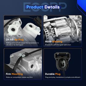 ECCPP side view showing mounting ports and robust construction for reliable fitment