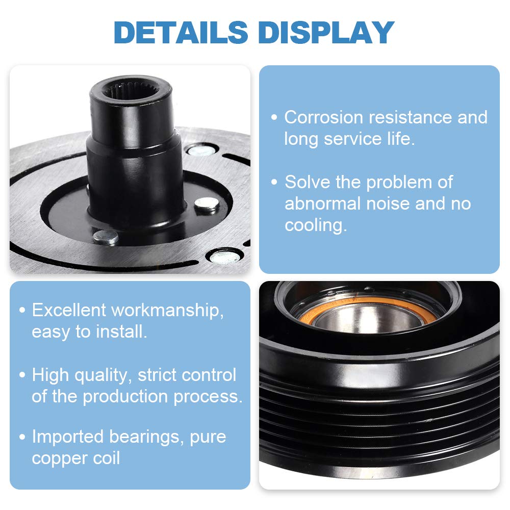 ECCPP clutch next to ruler for 98mm pulley diameter scale reference benefit