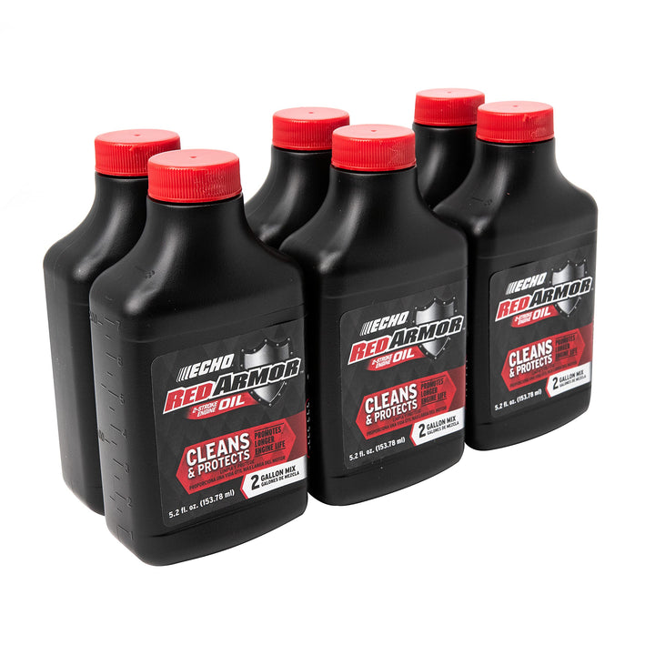 ECHO front packaging showing six 5.2 fl oz bottles and brand benefit
