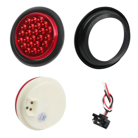 EclatLights glowing at night to showcase enhanced nighttime visibility