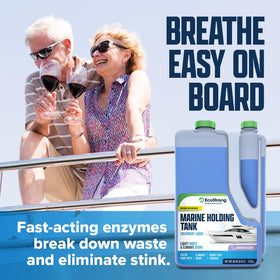 Close-up of Eco Strong bottle neck showing liquid clarity and texture