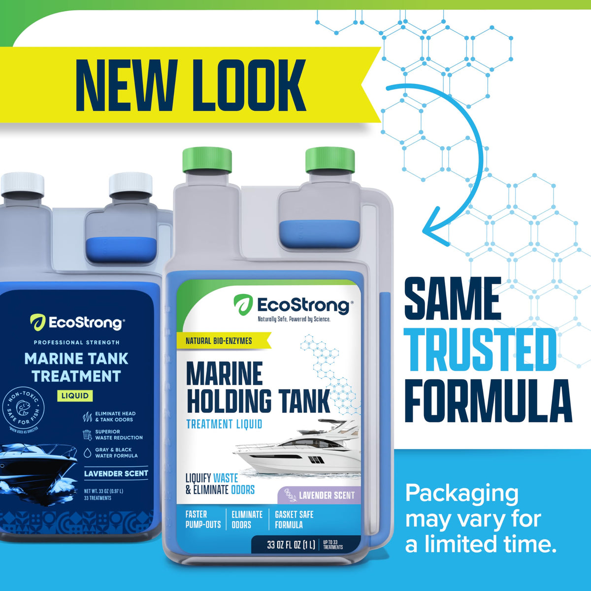 Eco Strong being poured into a holding tank for quick dispersion