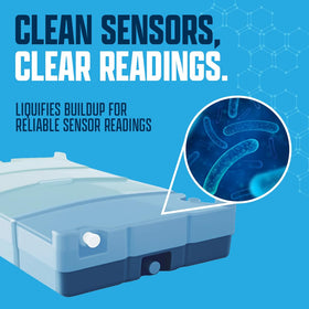 Eco Strong near valve and sensor to illustrate maintenance benefit