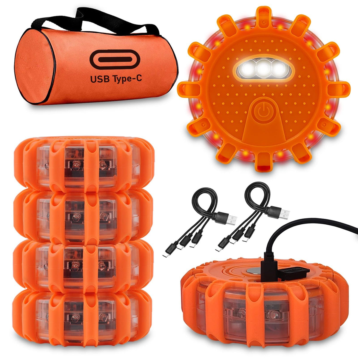 Ecoangel front view showing compact packaging and safety disc benefit