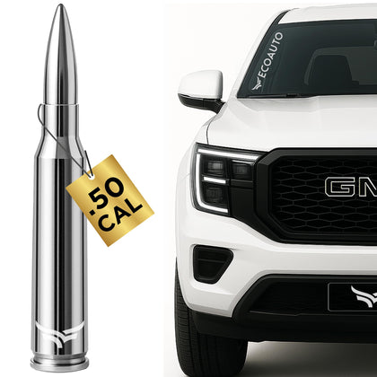 EcoAuto 50 Cal front view showing compact bullet shape and aggressive look