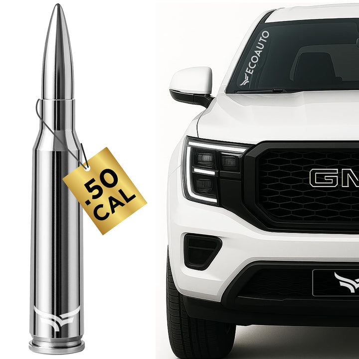 EcoAuto 50 Cal front view showing compact bullet shape and aggressive look