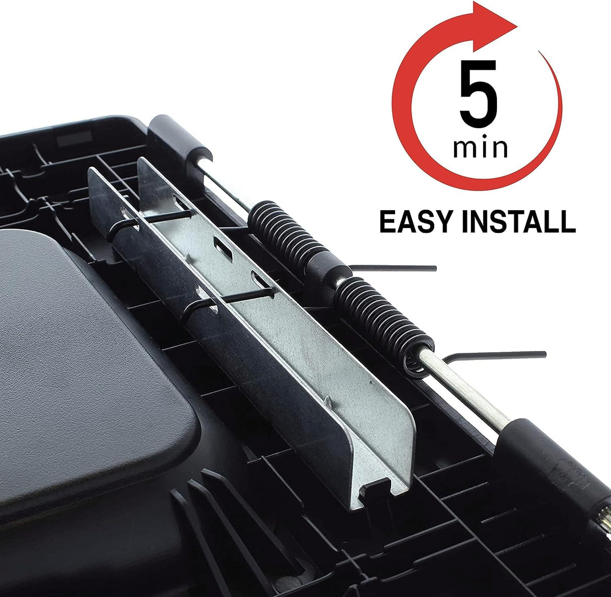 EcoAuto view of foam-backed underside showing cushioning that reduces rattles