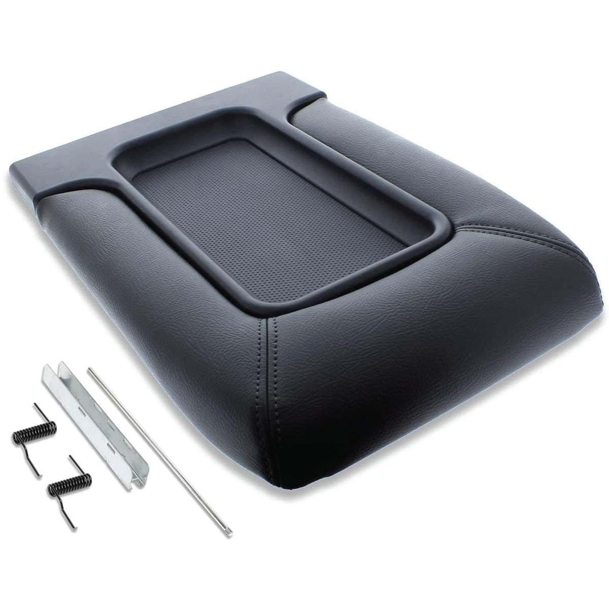 EcoAuto front view of replacement console lid showing clean fit and factory look