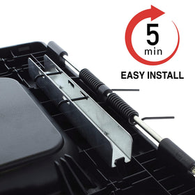 EcoAuto installed in Silverado demonstrating OEM alignment and quiet closure