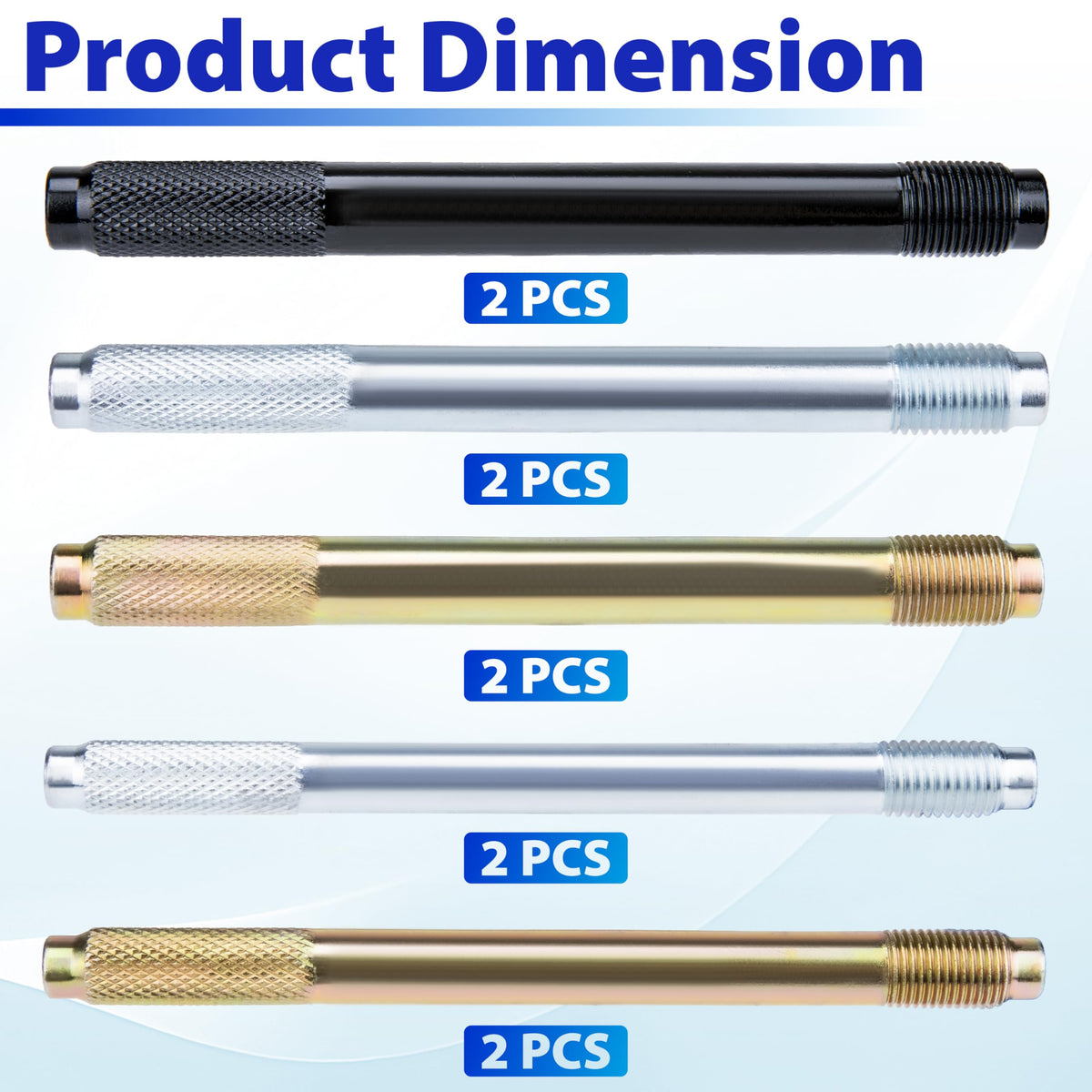 ecocstm close-up of threaded pin showing precision threads and durability