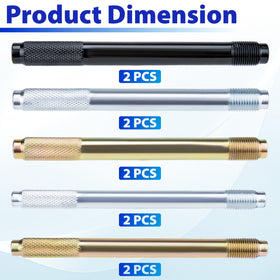 ecocstm close-up of threaded pin showing precision threads and durability