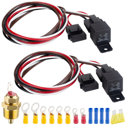 ecocstm front packaging showing complete relay kit and connectors for easy installation