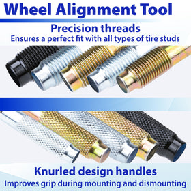 ecocstm knurled handle close-up for improved grip and easier installation