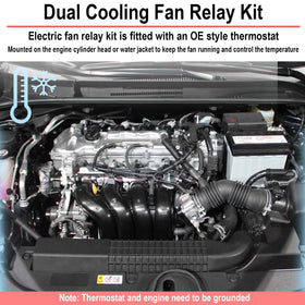 ecocstm scale comparison beside a 12-inch fan to show compatibility and size fitment
