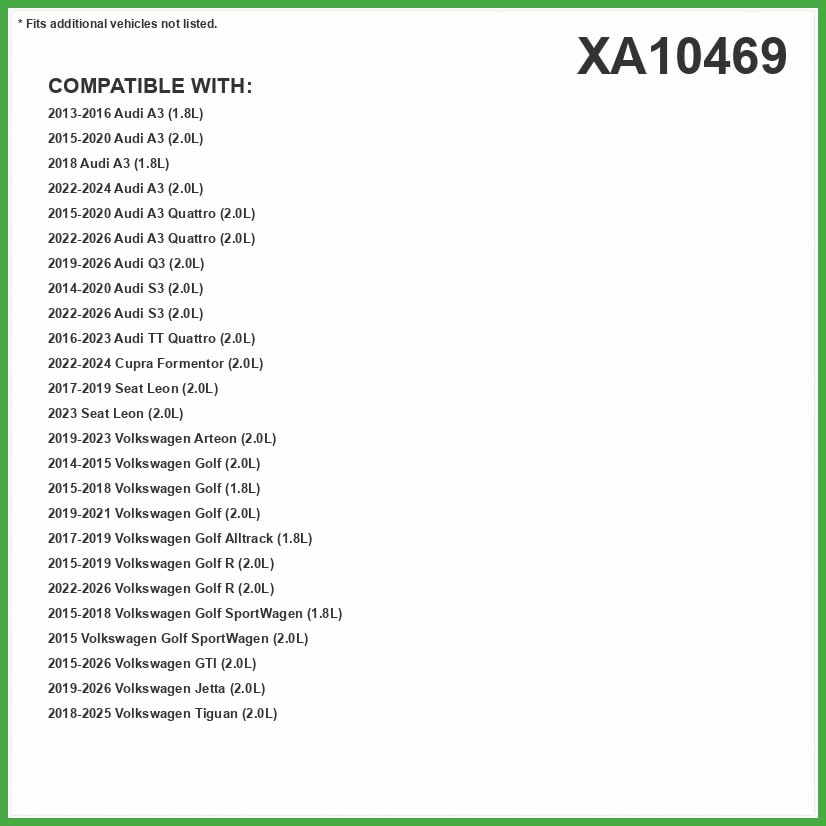 ECOGARD XA10469 filter top view demonstrating correct shape and sealing flange benefit