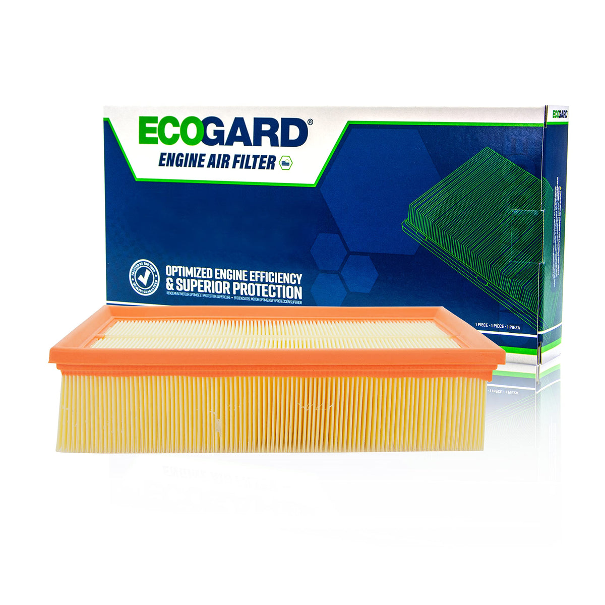 ECOGARD XA10469 front packaging showing part and fit details for quick verification