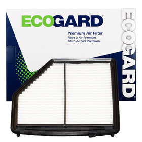 ECOGARD XA10483 front view showing filter shape and fit benefits