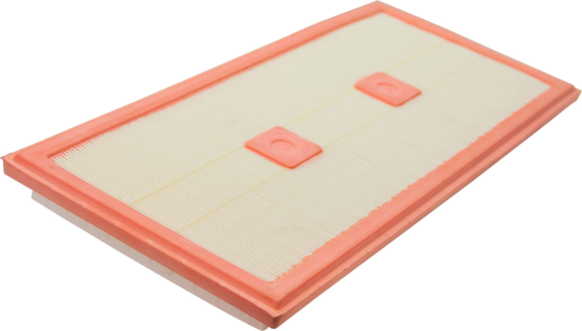 ECOGARD XA11074 filter media close-up showing multilayer capture for protection