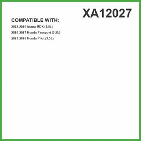 ECOGARD XA12027 pleat structure close-up showing media density and airflow balance